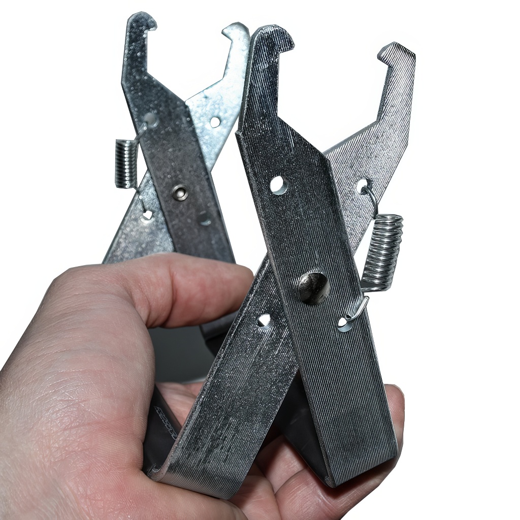 Pinza per Telaini con gomma